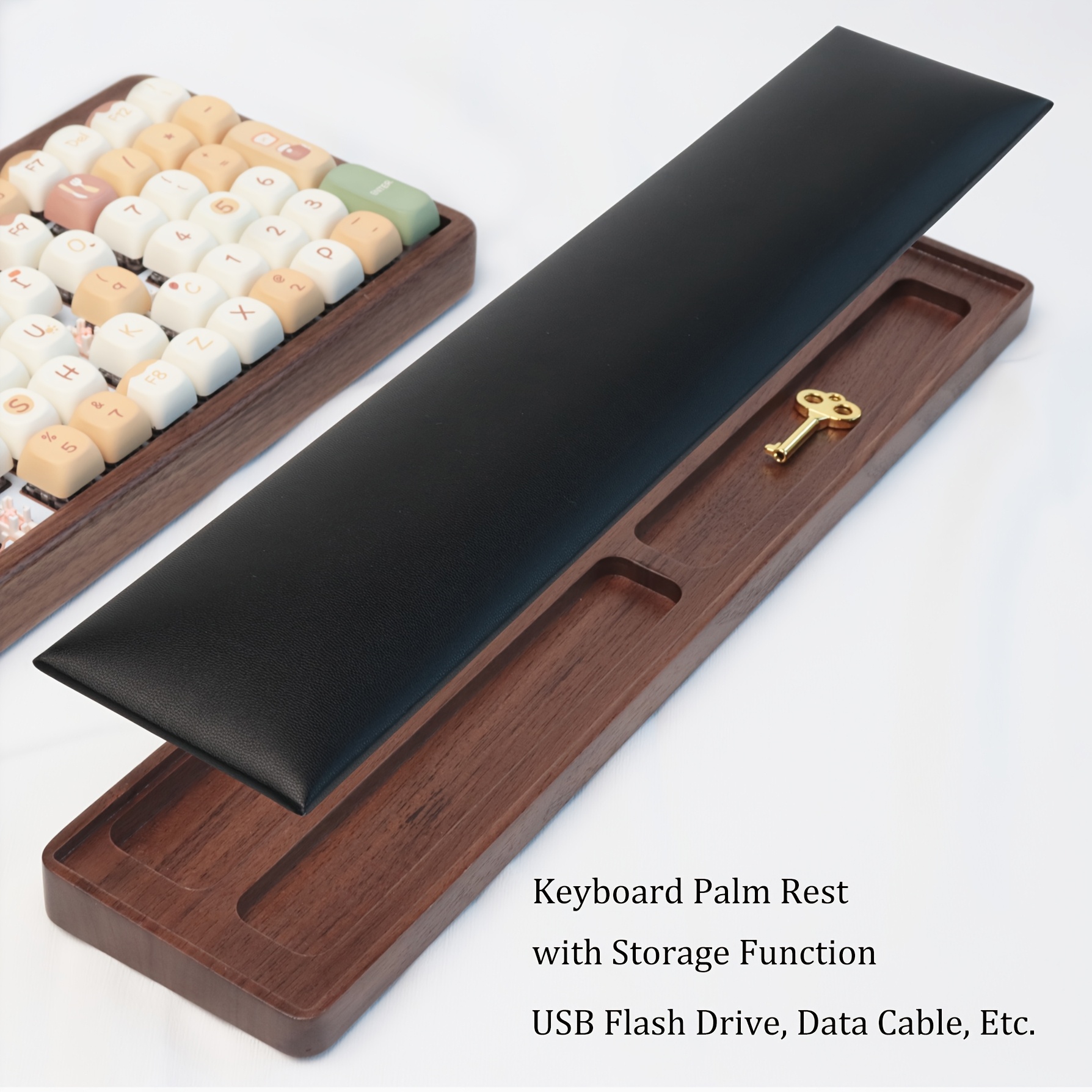 Wrist Rest Wood - Ergonomic Wooden Keyboard Wrist Rest –