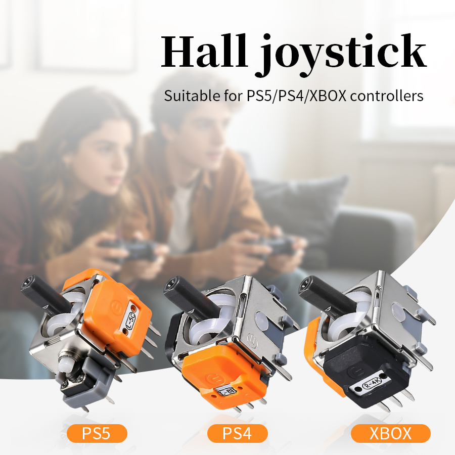 Gaming Keyboard Hall Effect - 2pcs Replacement Hall Effect Joystick 3D
