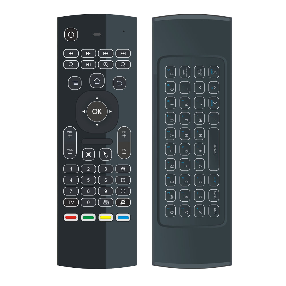 Gaming Keyboard And Mouse For Xbox - 2.4G LED Air Mouse Remote Universal