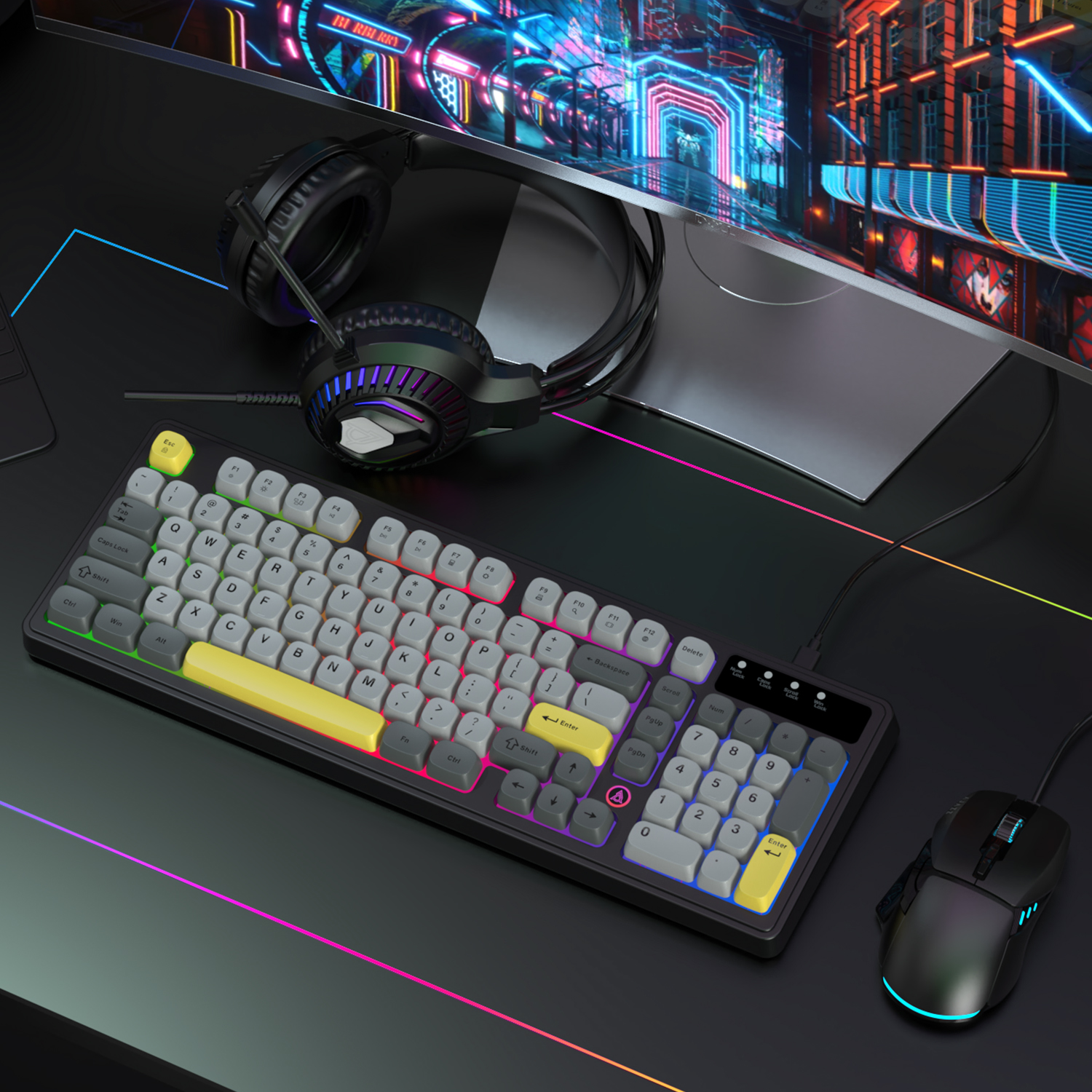 AJAZZ AT120 Bundle: Gaming Key – Gaming Keyboard Affordable Bewertung und Preis