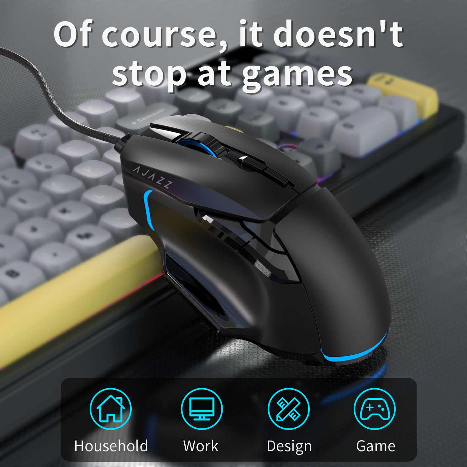 AJAZZ AT120 Bundle: Gaming Key – Gaming Keyboard Affordable Bewertung und Preis