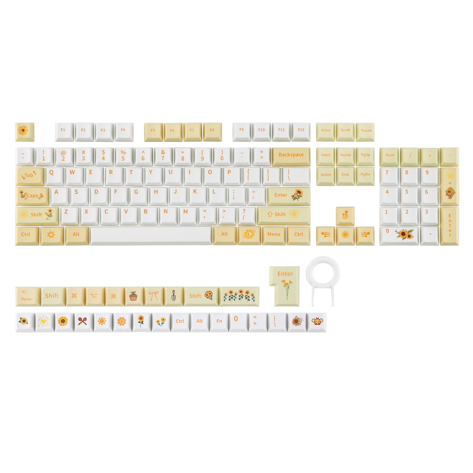 EPOMAKER Sunflower Keycaps Set – Gaming Keyboard Typewriter Bewertung und Preis