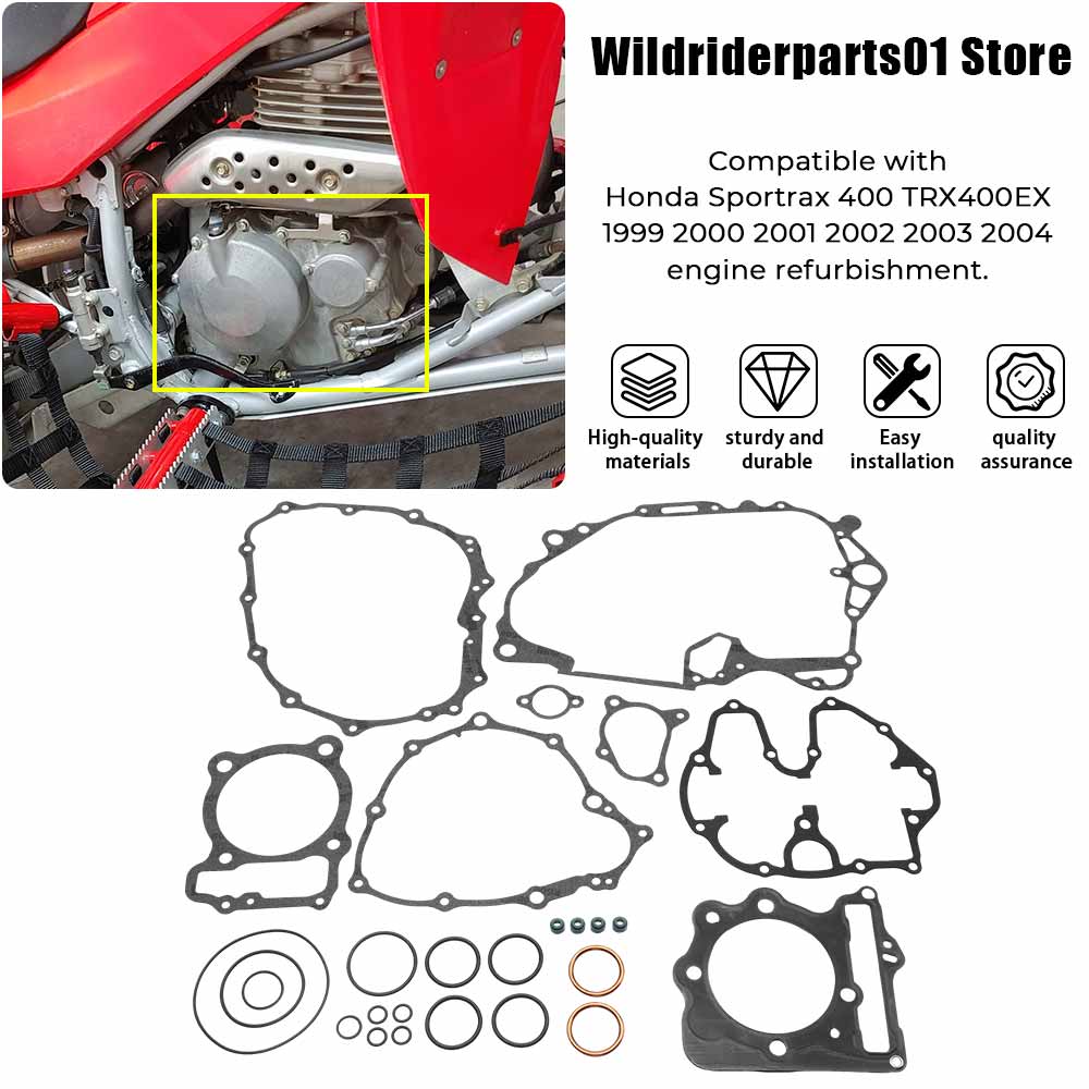 For Honda Sportrax 400 TRX400E – Gasket Mount Kit Bewertung und Preis