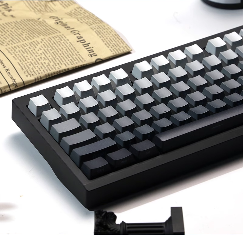 Gradient Gray Side Printed Shi – Gaming Keyboard Typewriter Bewertung und Preis