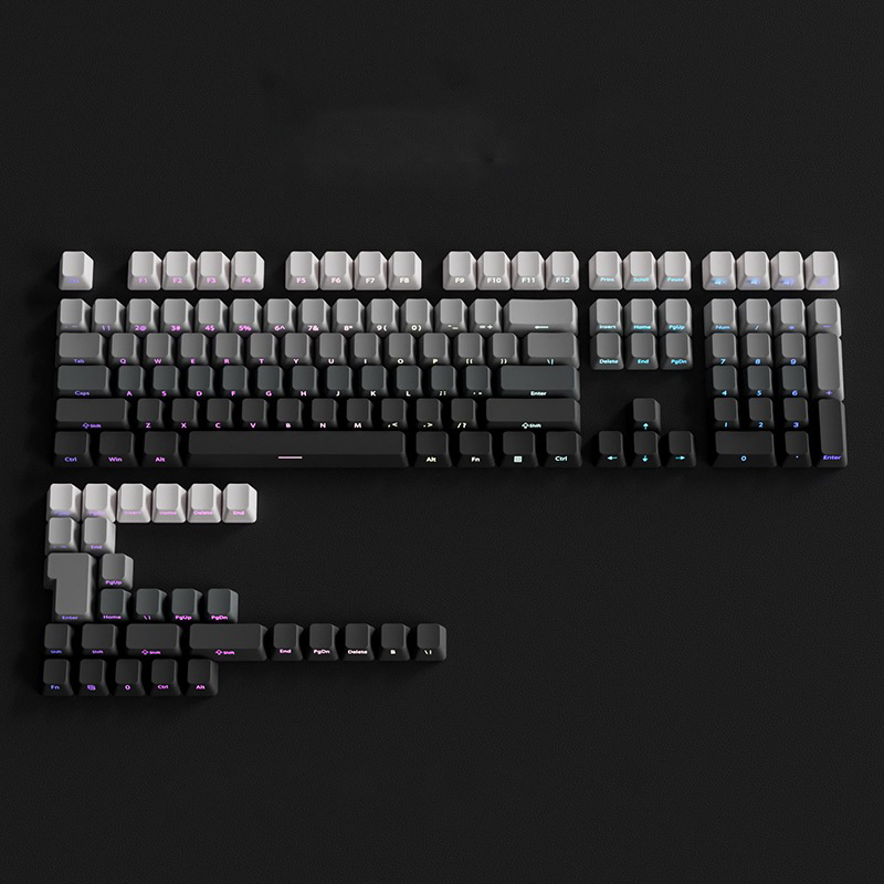 Gradient Gray Side Printed Shi – Gaming Keyboard Typewriter Bewertung und Preis