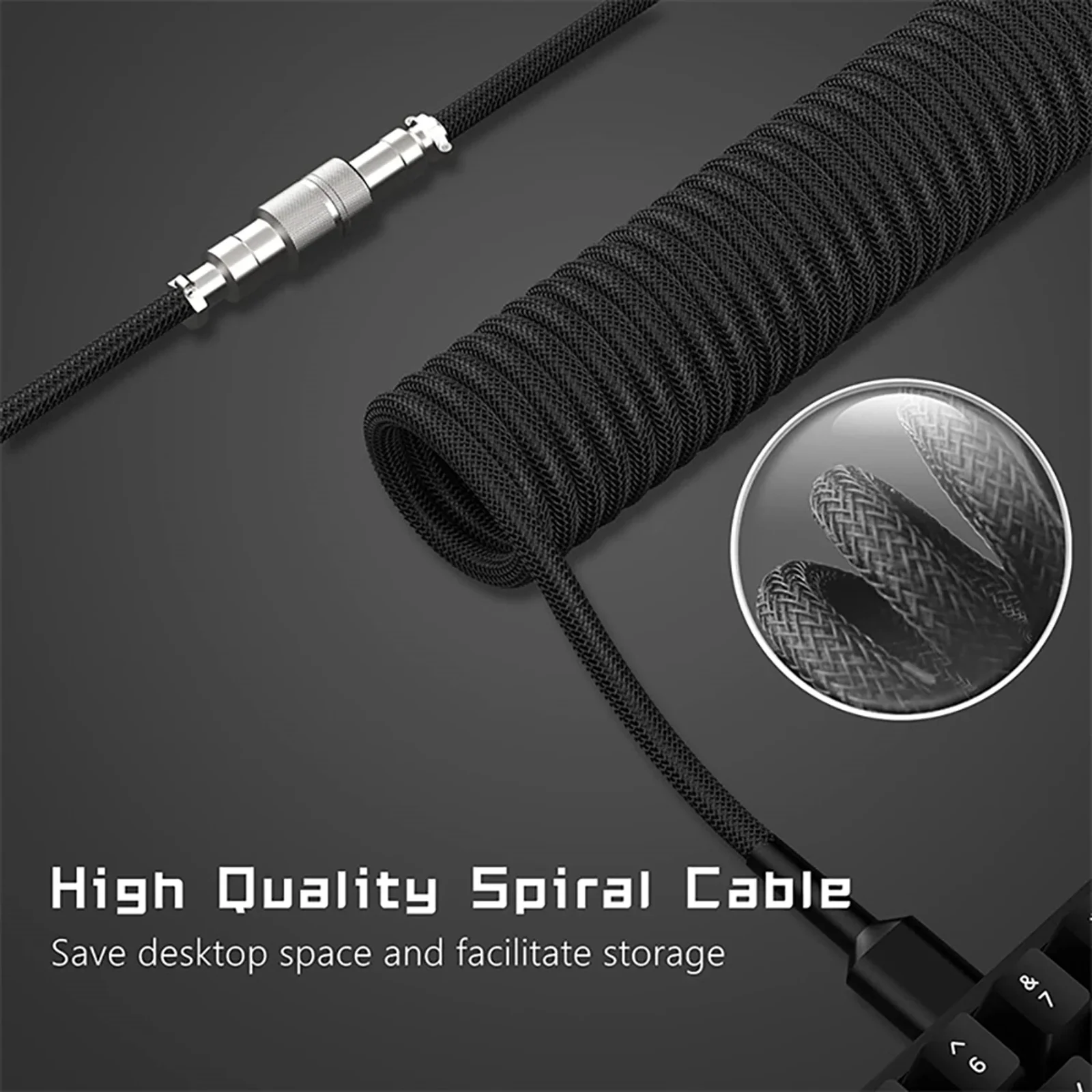 New Type C Coiled Cable USB Av – Coiled Usb Cable Bewertung und Preis