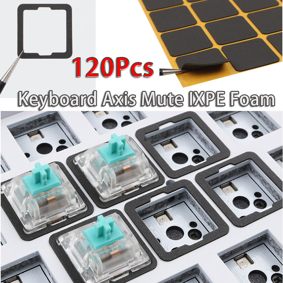 120PCS DIY Keyboard Inter-Axis – Foam Dampener Sheet Bewertung und Preis
