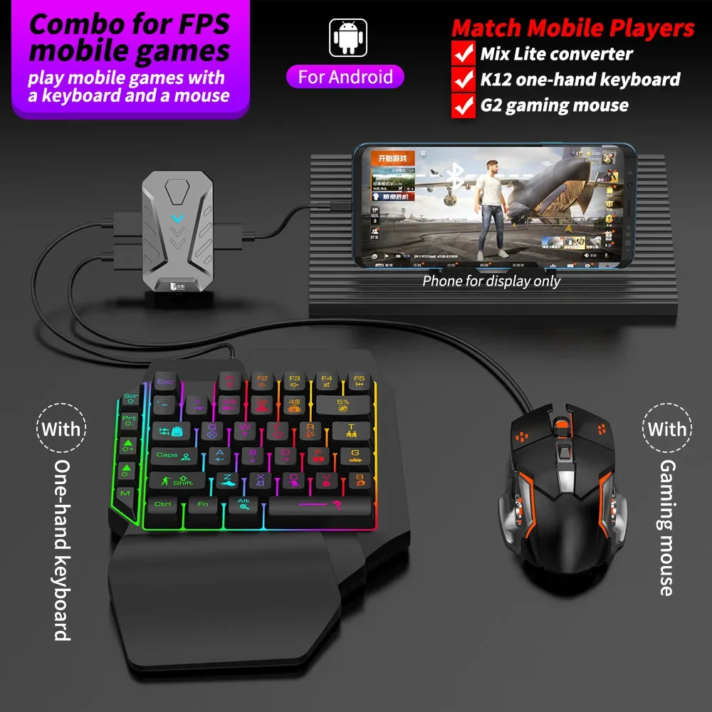 In stock Mixlite Gamepad for M – Gaming Keyboard And Mouse Converter For Mobile Bewertung und Preis