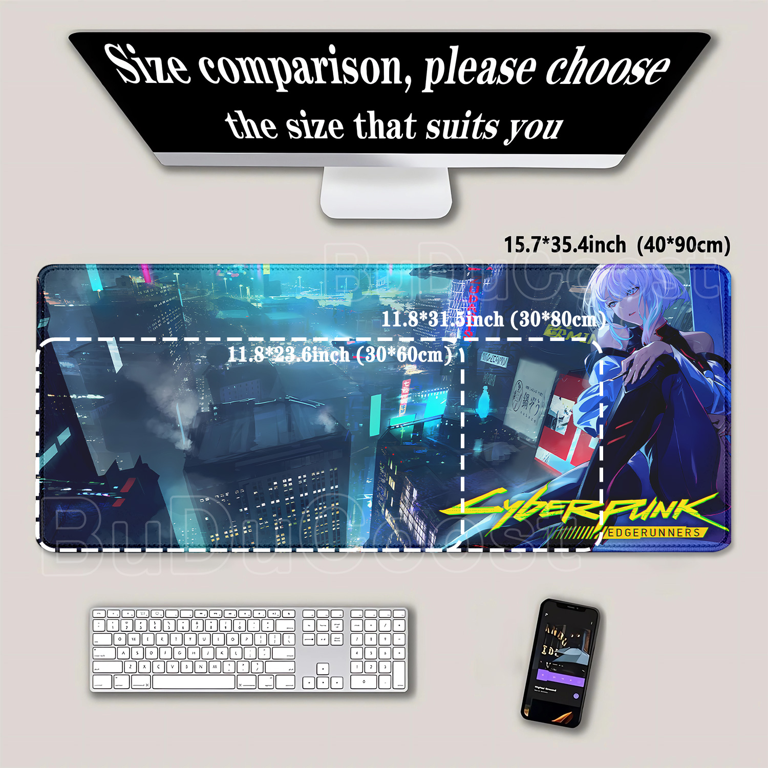 C-Cyberpunk Anime PC XXL Lucy‌ – Gaming Keyboard Typewriter Bewertung und Preis