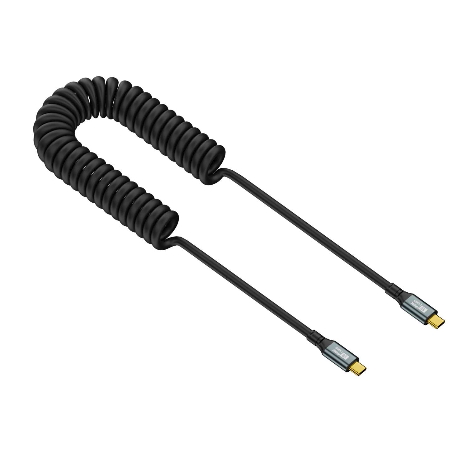 PD 100W USB C to Type C Coiled – Coiled Usb Cable Bewertung und Preis