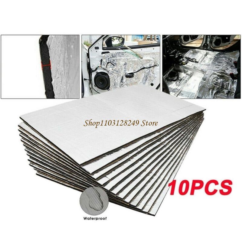 10Pcs Car Soundproofing Foam M – Foam Dampener Sheet Bewertung und Preis
