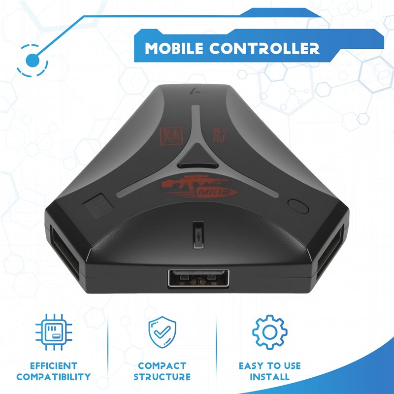 New-1 Piece MK12 Plug And Paly – Gaming Keyboard And Mouse Converter For Mobile Bewertung und Preis