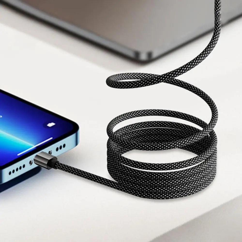 65W Self-coiling Magnetic Attr – Coiled Usb Cable Bewertung und Preis