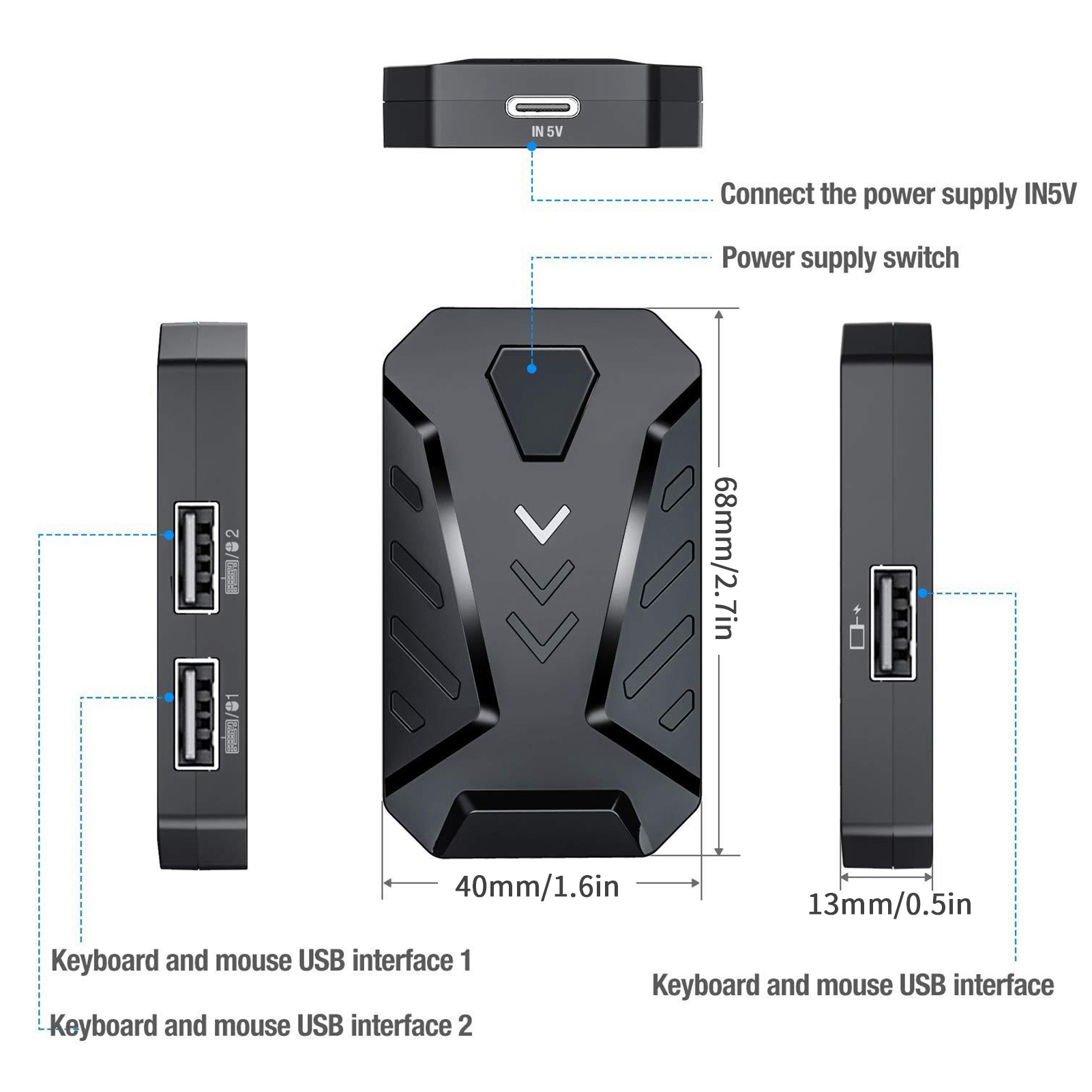 Gaming Keyboard Mouse Converte – Gaming Keyboard And Mouse Converter For Mobile Bewertung und Preis