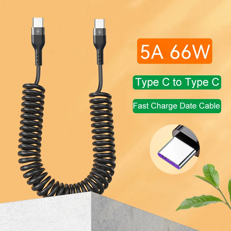 5A Fast Charging Coiled USB C  – Coiled Usb Cable Bewertung und Preis
