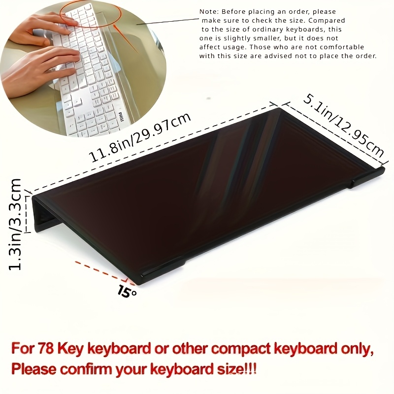 Acrylic keyboard stand, transp – Gaming Keyboard Ergonomic Bewertung und Preis