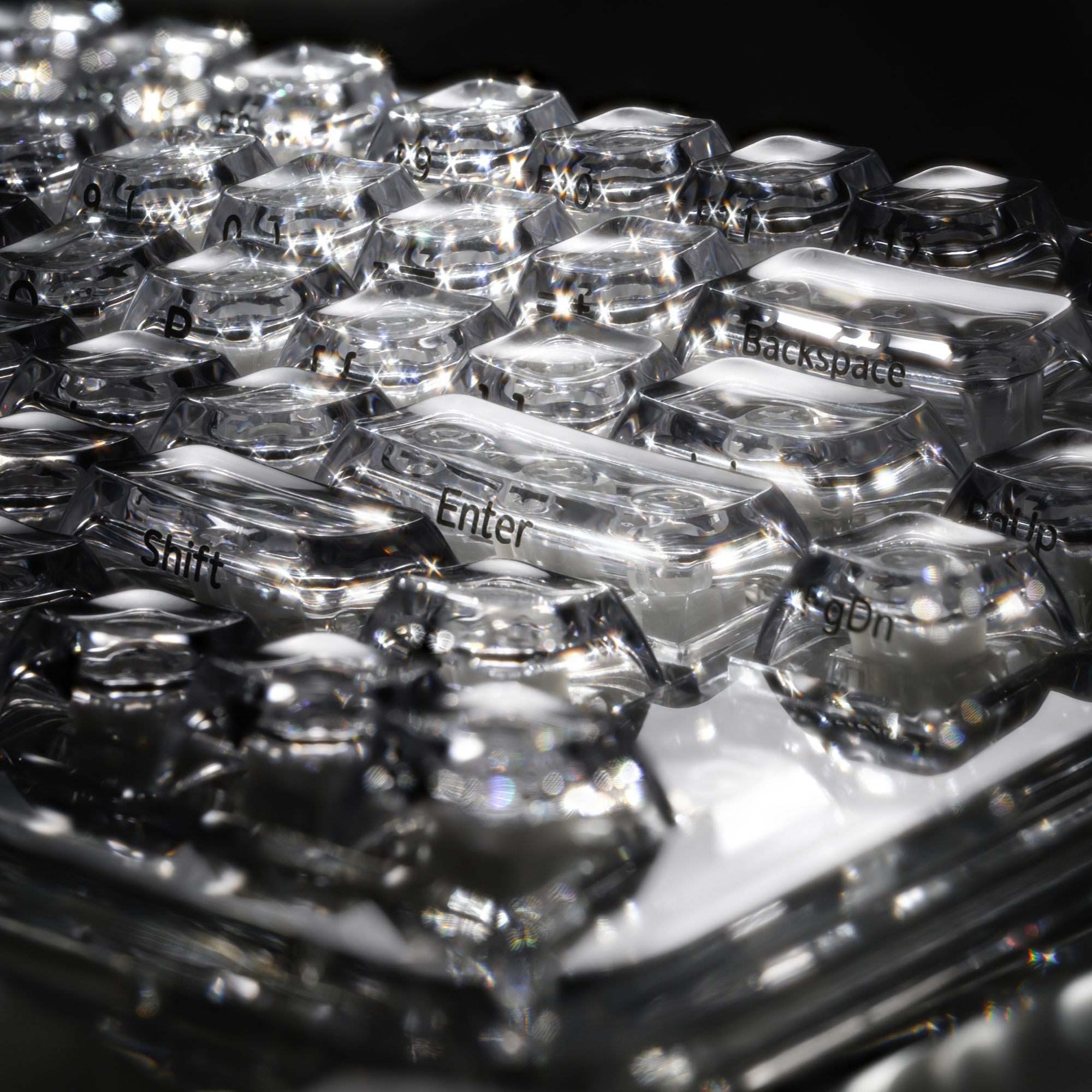 XVX Crystal Transparent SA Pro – Gaming Keyboard Typewriter Bewertung und Preis