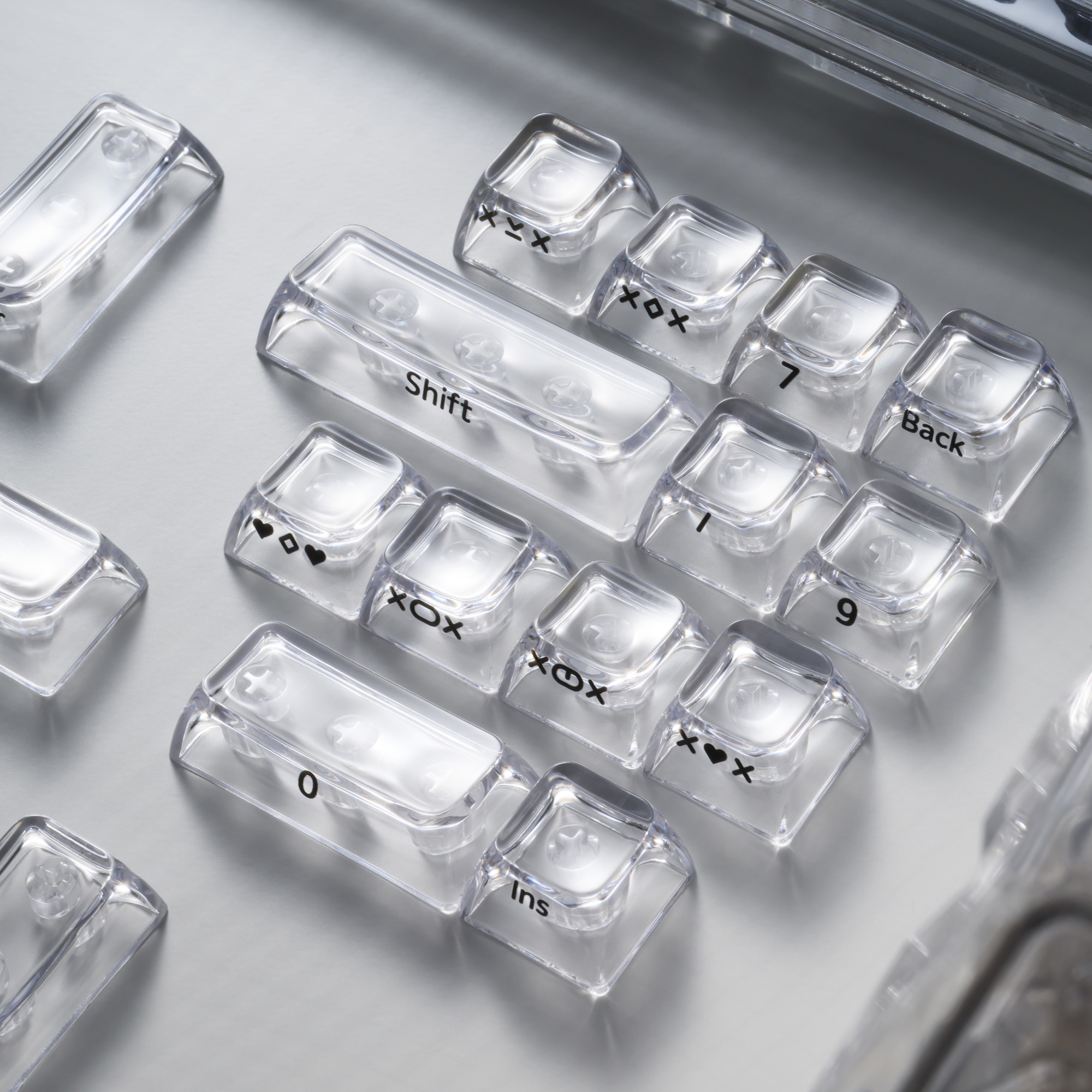 XVX Crystal Transparent SA Pro – Gaming Keyboard Typewriter Bewertung und Preis