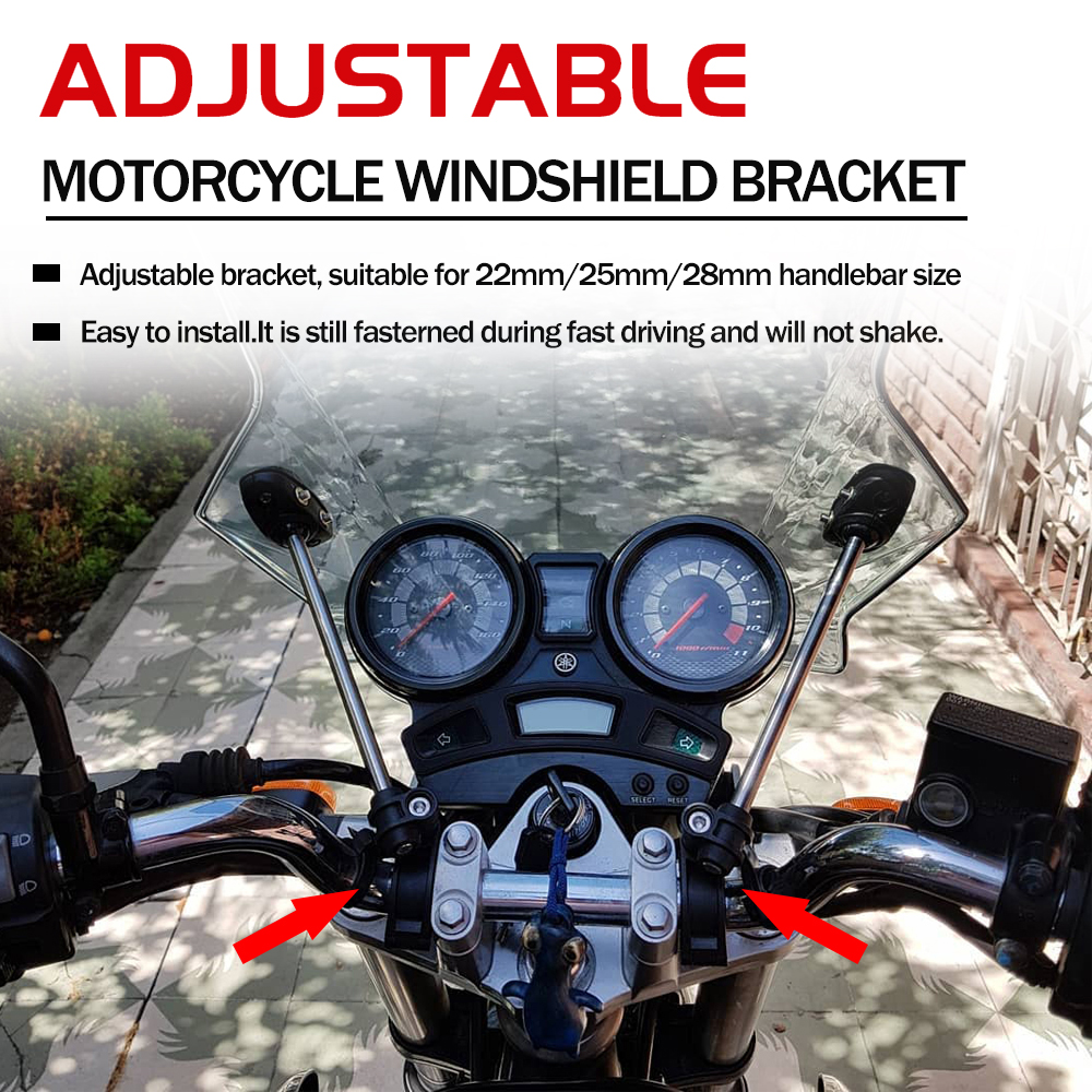 Motorcycle Adjustable Windshie – Gasket Mount Kit Bewertung und Preis
