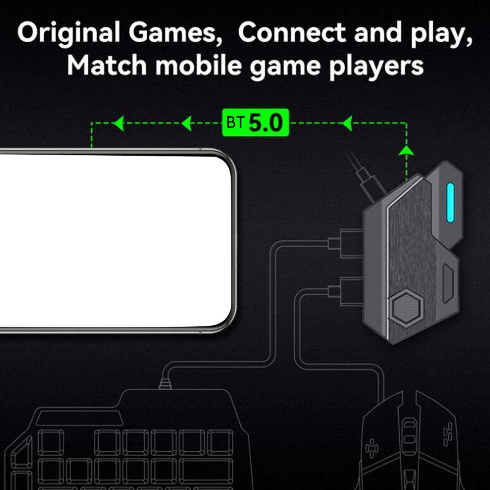 Reliable~ Gamepad Mobile For P – Gaming Keyboard And Mouse Converter For Mobile Bewertung und Preis