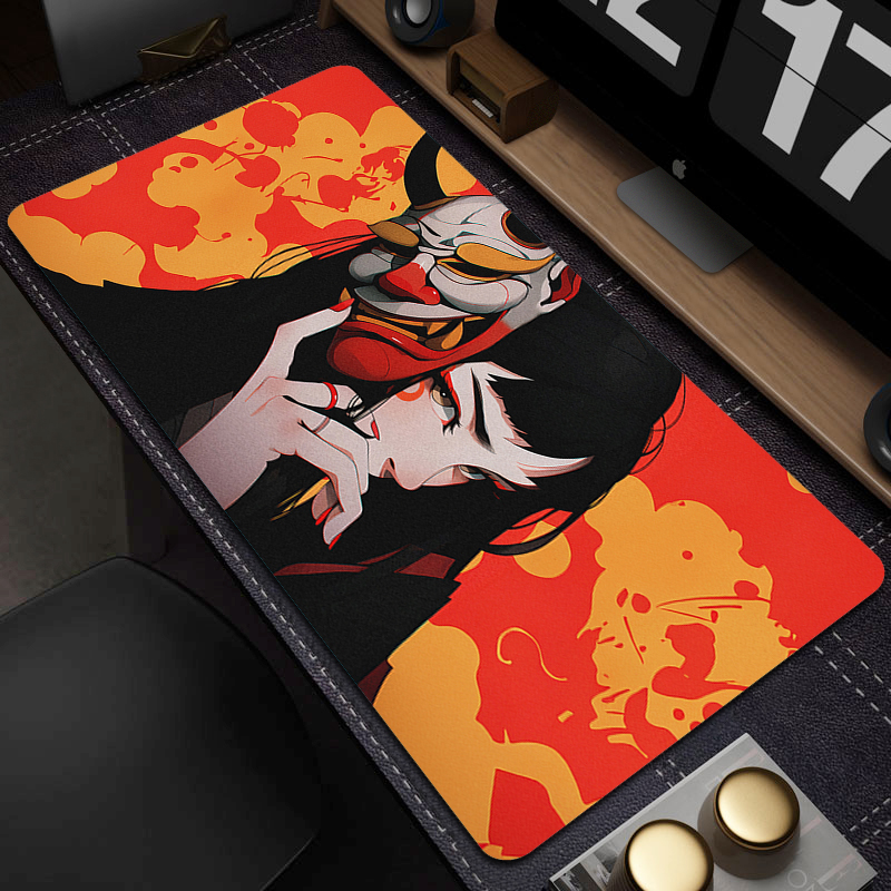 Gamer Mouse Pad Oni Devil Mask – Gaming Keyboard Typewriter Bewertung und Preis