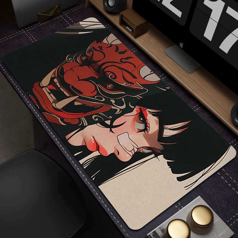 Gamer Mouse Pad Oni Devil Mask – Gaming Keyboard Typewriter Bewertung und Preis
