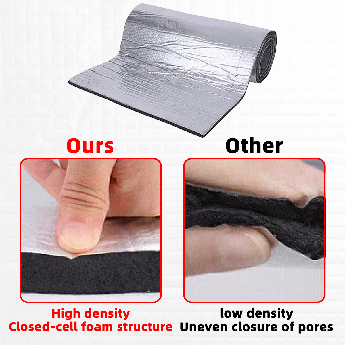 PINMOAP Car Sound Deadening Ma – Foam Dampener Sheet Bewertung und Preis