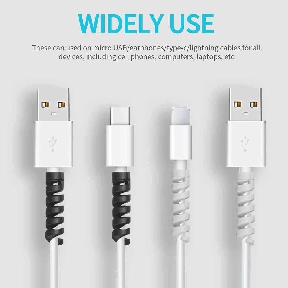 6/10/12/20pcs  Protector Silic – Coiled Usb Cable Bewertung und Preis