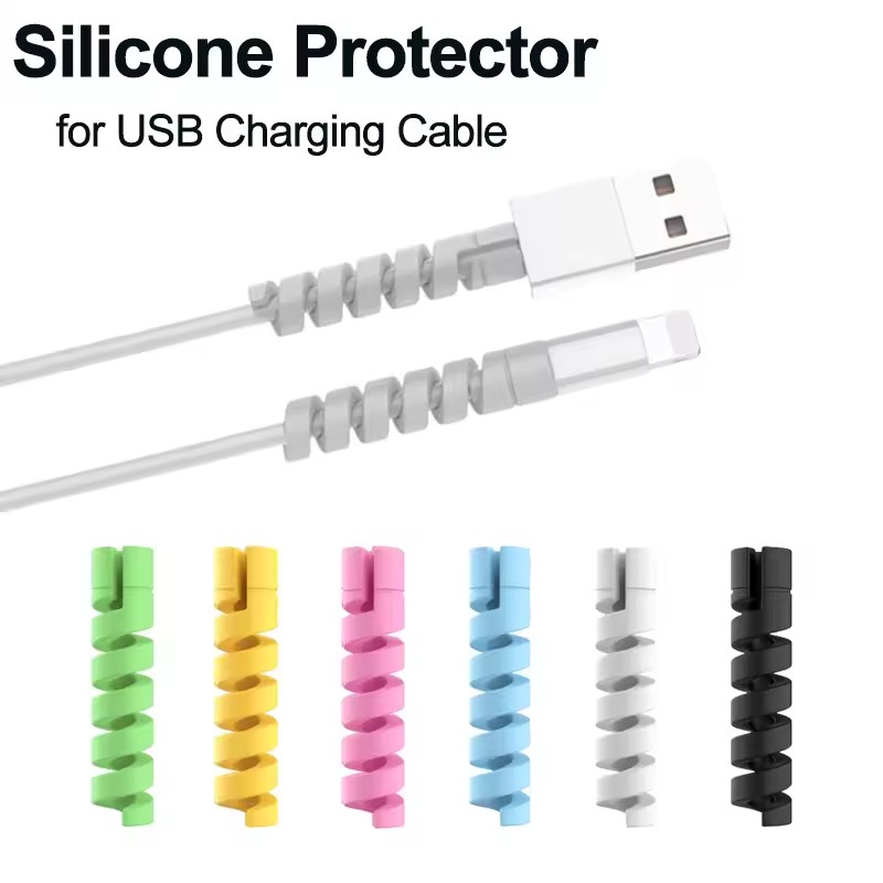 6/10/12/20pcs  Protector Silic – Coiled Usb Cable Bewertung und Preis