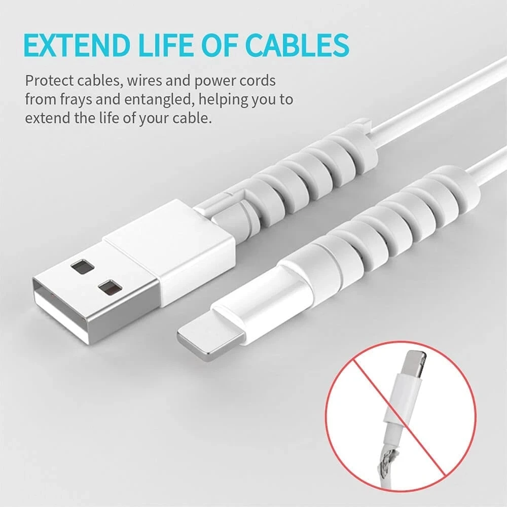 6/10/12/20pcs  Protector Silic – Coiled Usb Cable Bewertung und Preis