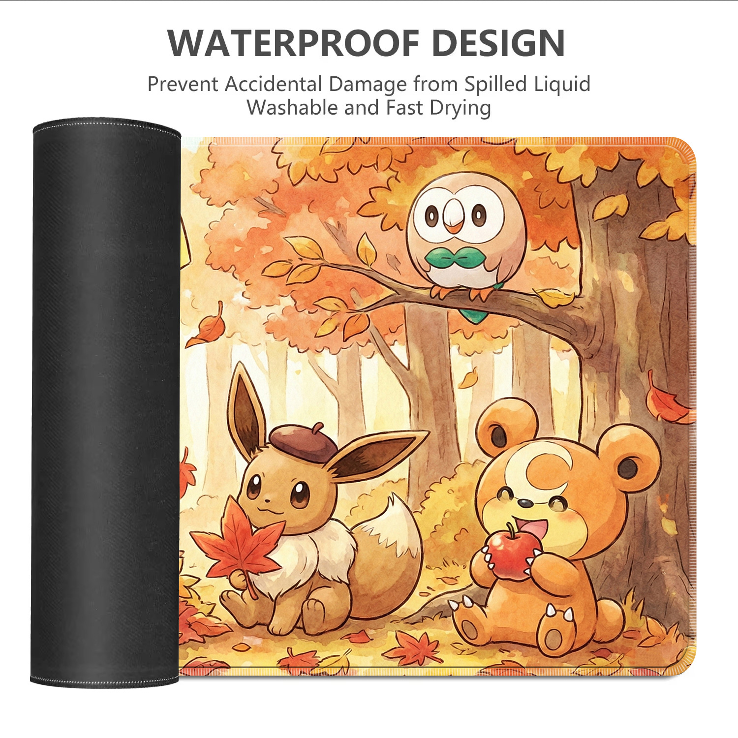 Kawaii Mouse Pad Gaming PC Acc – Gaming Keyboard Easy To Clean Bewertung und Preis
