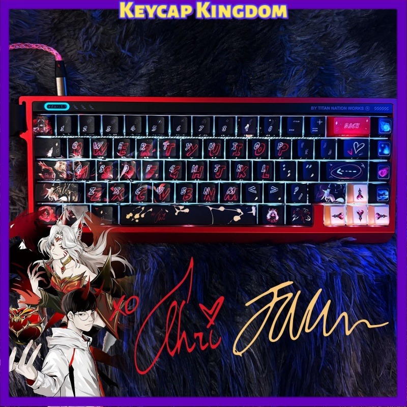 Faker Hall of Fame Ahri themed – Gaming Keyboard Hall Effect Bewertung und Preis