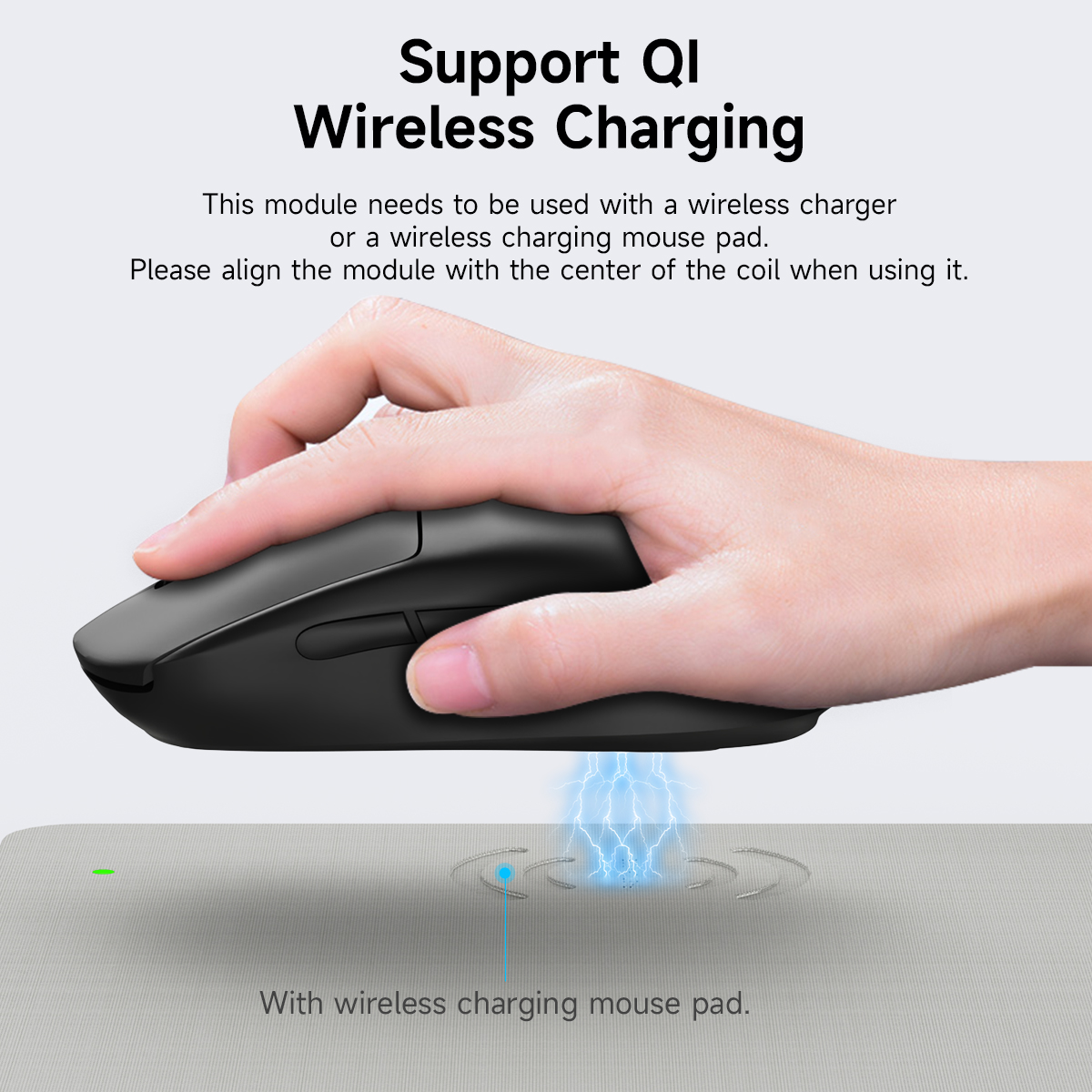 Qi Wireless Mouse Module for L – Gaming Keyboard Ergonomic Bewertung und Preis