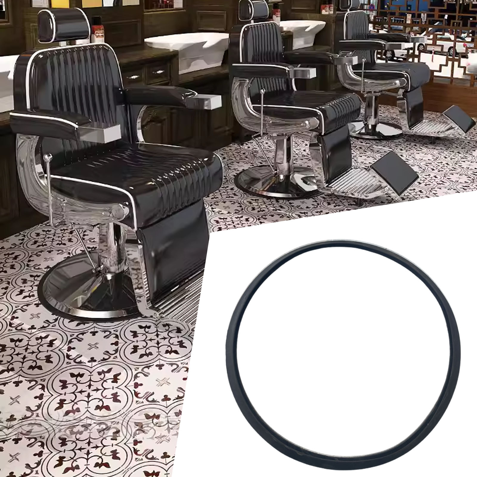 Barber Chair Rubber Base Ring  – Gasket Mount Kit Bewertung und Preis