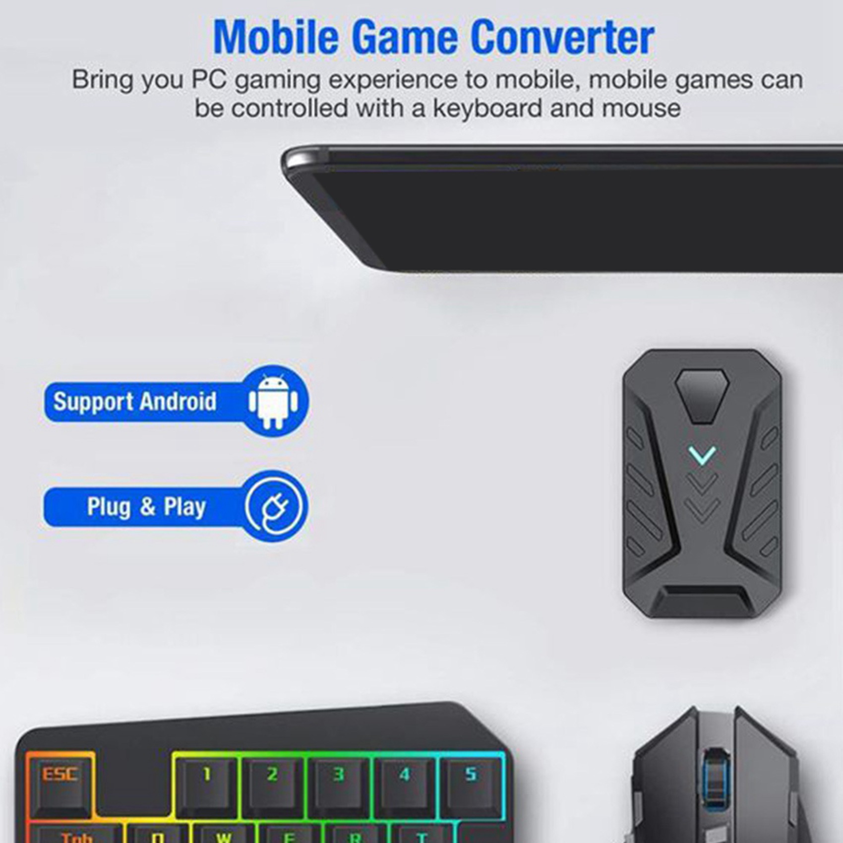 -A94Z Portable Mobile Gaming K – Gaming Keyboard And Mouse Converter For Mobile Bewertung und Preis