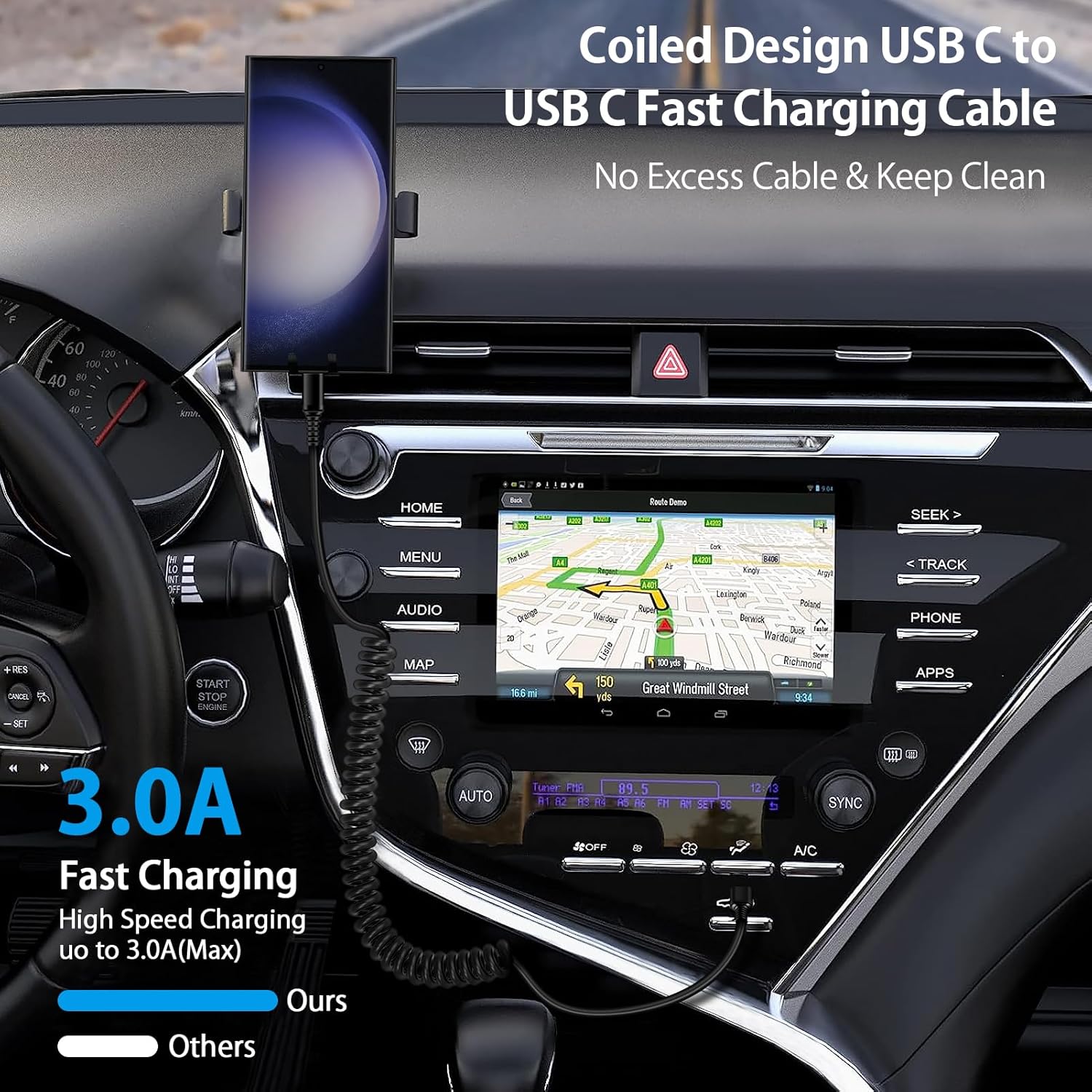Android Auto USB C to USB C Ca – Coiled Usb Cable Bewertung und Preis