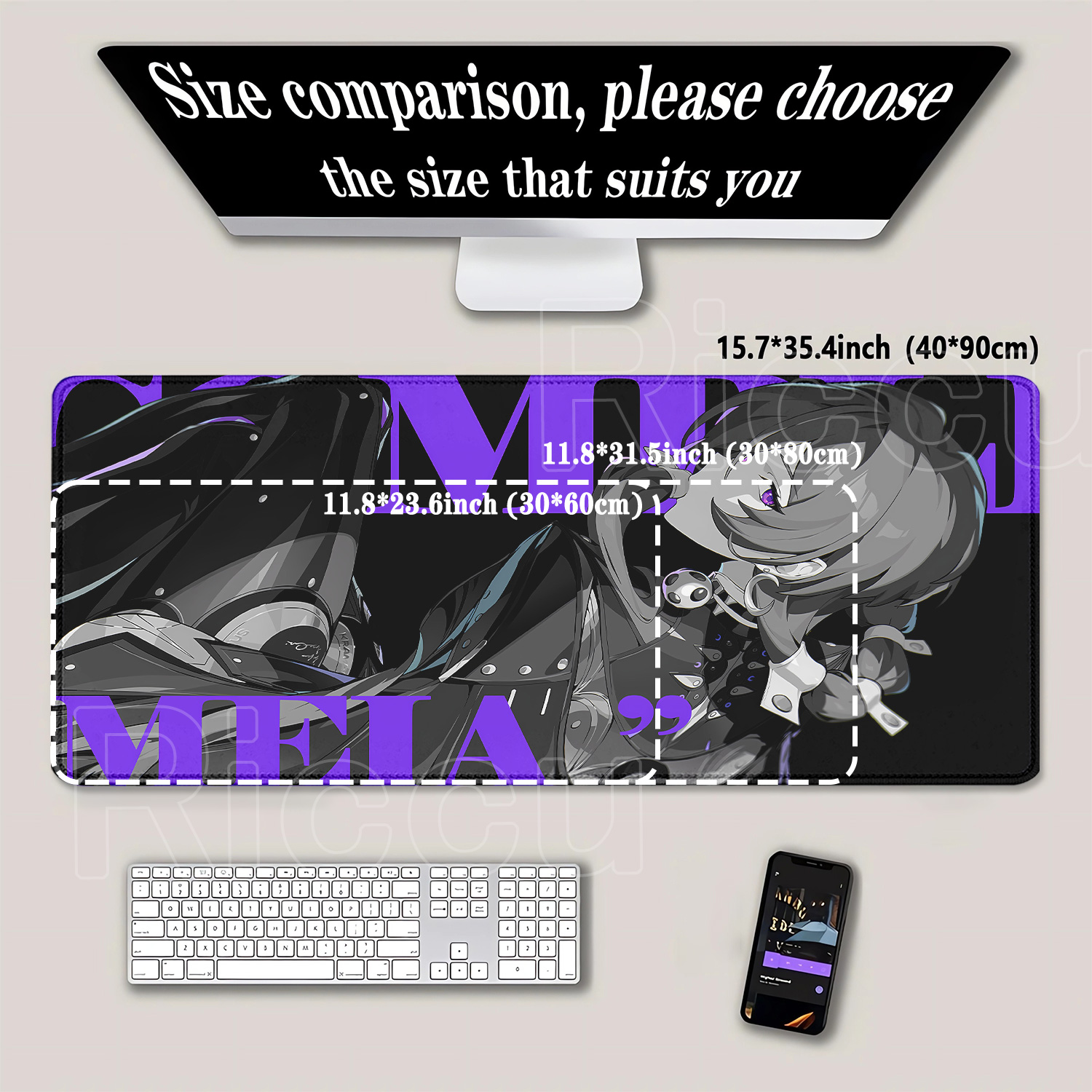 Mouse Pad Zenless Zone Zero ZZ – Gaming Keyboard Typewriter Bewertung und Preis