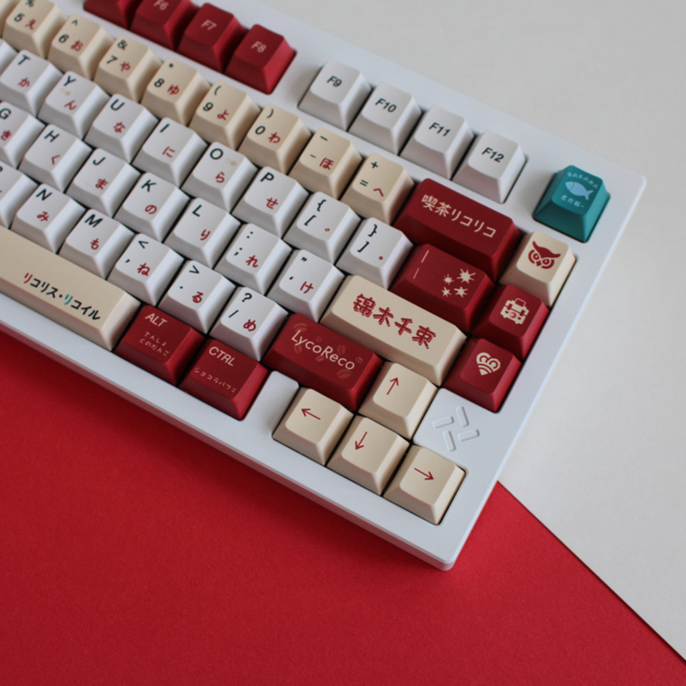 Lycoris Recoil Anime PBT Keyca – Gaming Keyboard Ergonomic Bewertung und Preis