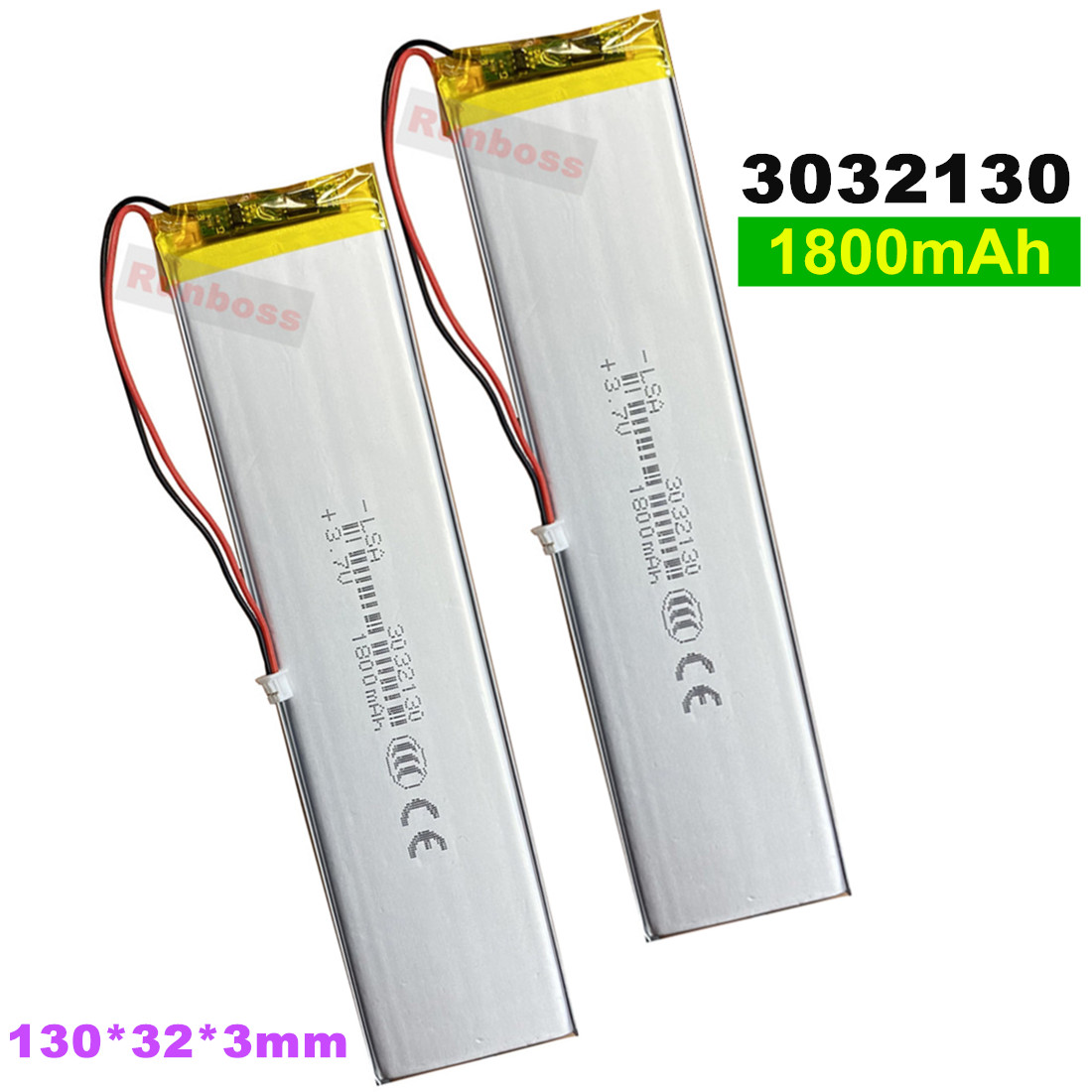1-10 Pcs 3.7V 1800mAh 3032130  – Gaming Keyboard Tester Bewertung und Preis